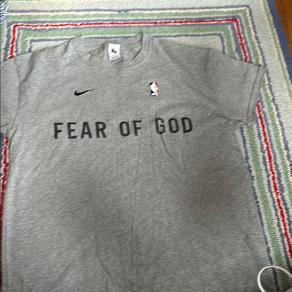 Nike Fear of God NBA Rare Gray T-Shirt